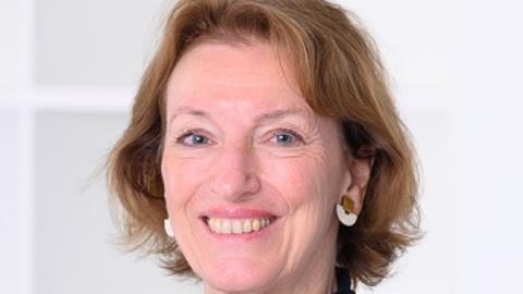Photograph of Drosophila researcher Maria Leptin